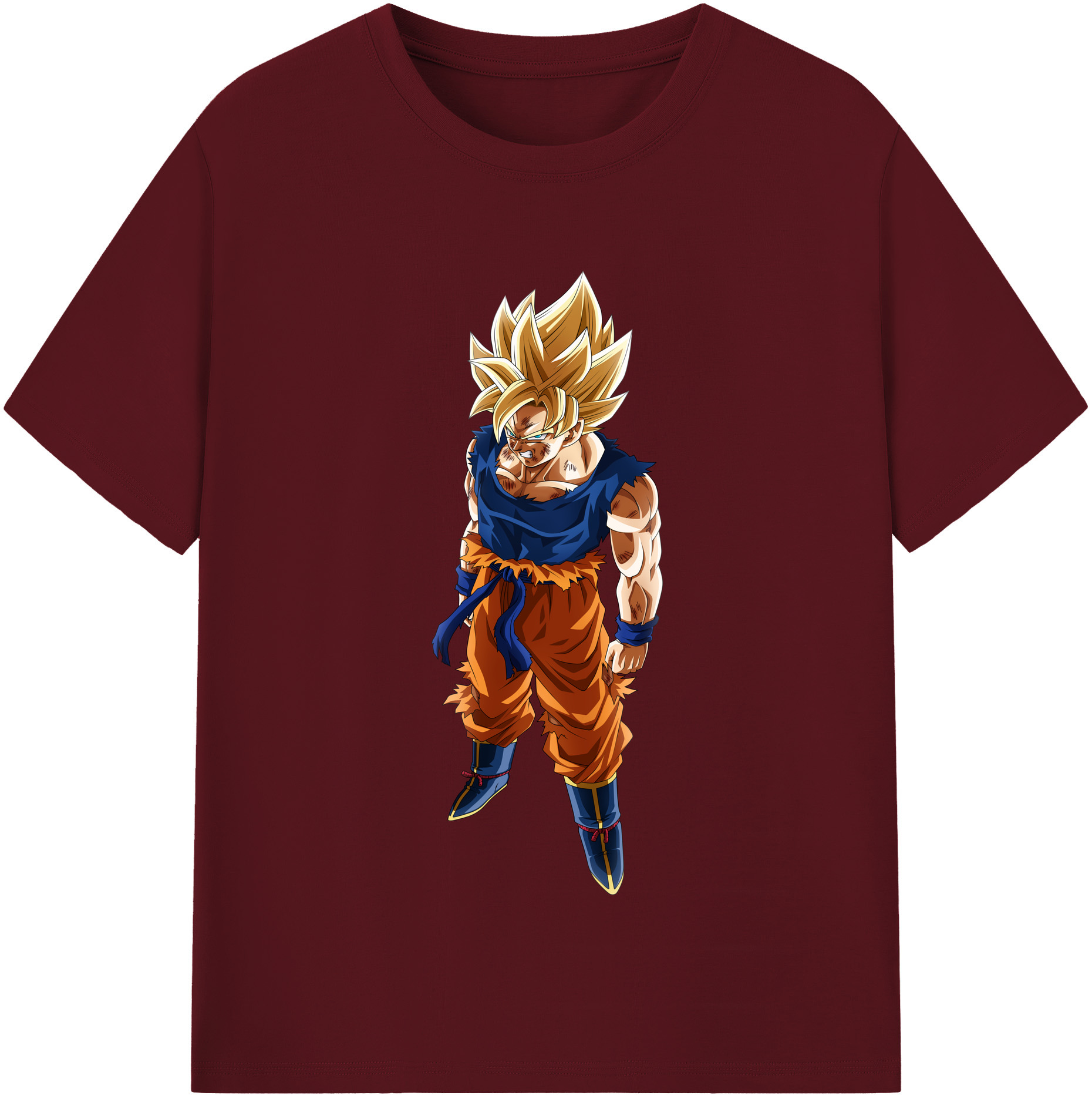 （画像用） ドラゴンボール 孫悟空（そん ごくう）Son Goku カカロット DRAGON BALL Kakarotto 綿100％半袖Tシャツ（フロントプリント）